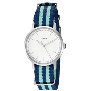 Bracelet de montre Fossil ES4191 Textile Multicolore 16mm